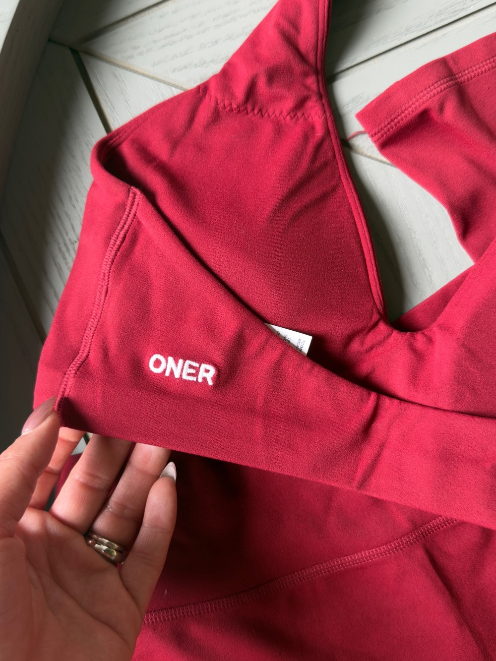 Oner active set wide leg and halter sports bra